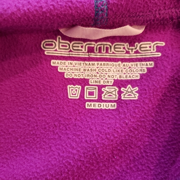 Girl's Winter Fleece Jacket (Obermeyer) - Picture 7 of 8